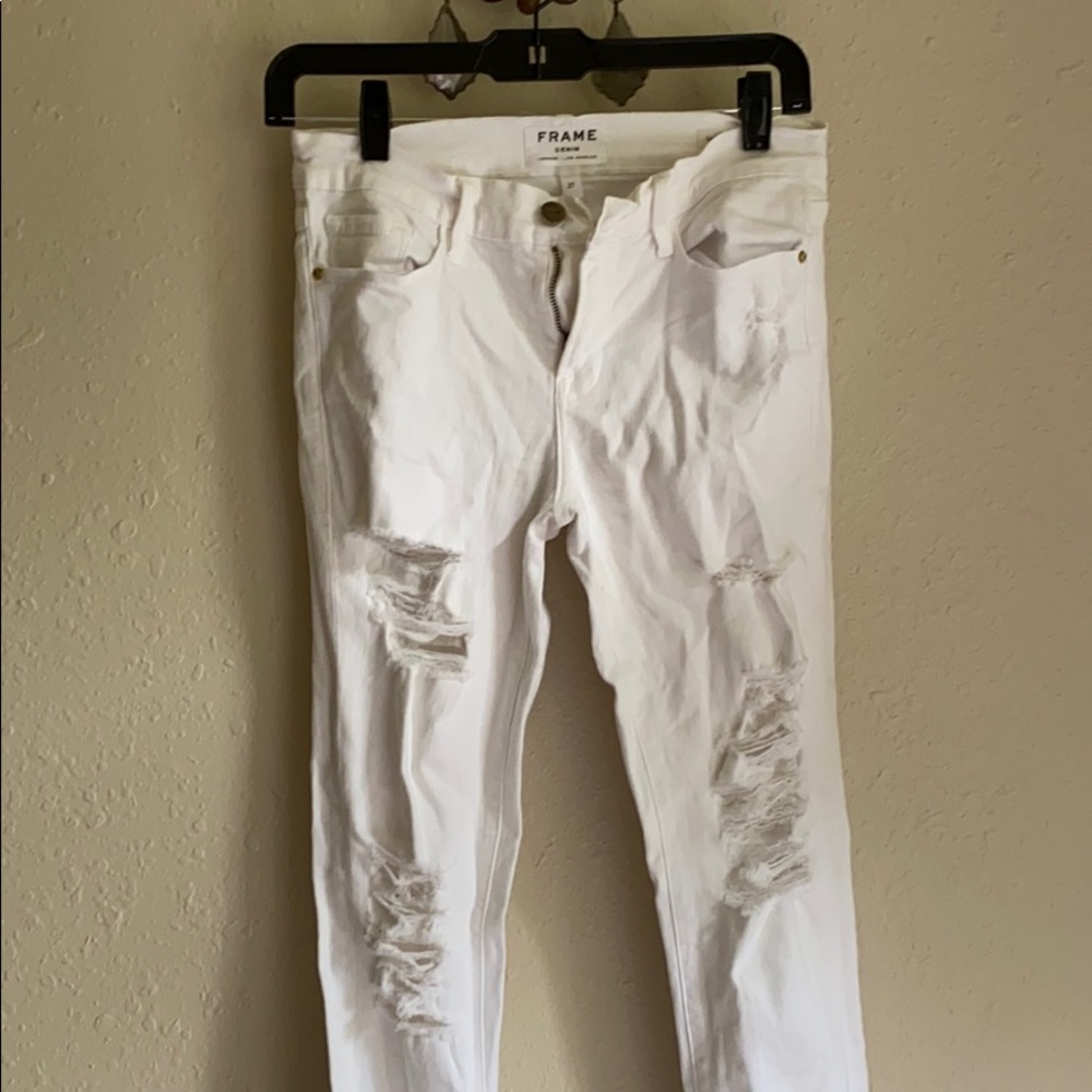 FRAME skinny jeans size 27